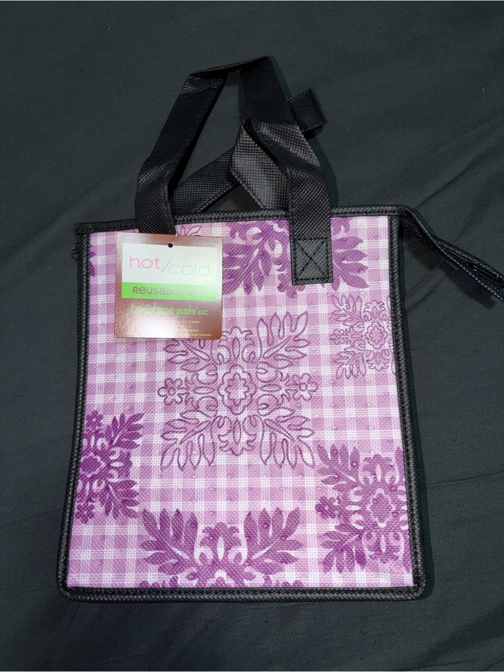 Tropical Paper Garden lunch bag